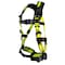 Fall Safe Safety Harness, Aluminum, 2XL, Black/Green FS242IC-2XL - alternate 5