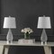 Jonathan Y Lily 22.25" Midcentury Modern Iron LED Table Lamp with USB Charging Port, Clear, 2PK JYL1110A-SET2 - alternate 5
