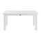 Homeroots 79" White Solid Wood Butterfly Leaf Extending Dining Table 518763 - alternate 5