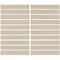 Daltile Artcrafted 1in. x 6in. Glazed Ceramic Mosaic Tile 10.00 SQFT Per Carton, 10PK AC24STJ16MSGL - alternate 2