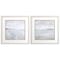 Homeroots Set Of Two Sail Away White Framed Print Wall Art, 2PK 521544 - alternate 1
