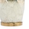 Homeroots 22" White and Gold Mercury Glass Table Lamp With White Cone Shade 528690 - alternate 5