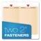 Pendaflex Manila Fastener Folders, Reinforced Straight Tab, 2 Fasteners, Legal Size, Manila, 50PK FM312EE - alternate 2