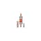 Ferraz Shawmut 2.06in x 8.63in, 250 VAC/VDC, 250 A, 200 kA AC/100 kA DC Interrupt, Fiberglass Body, Tin A2D250R - alternate 3