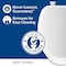 Bemis Eden Round Black Soft Toilet Seat 15EC 047 - alternate 2