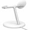 Belkin Boost Charge Pro 3 In 1 Wireless Charging Stand With Qi2, White WIZ023ttWH - alternate 2
