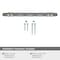 Amerock London 6-5/16 in 160 mm Center-to-Center Black Chrome/Golden Champagne Cabinet Pull BP36650BCRBBZ - alternate 4