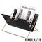 Fabulaxe 9-In Foldable Magazine Rack, Book Basket, Farmhouse Letter Organizer, File Holder - for Living QI004742 - alternate 1