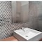 Apollo Tile Silver 11.8 in x 11.8 in Glass Glossy Floor and Wall Mosaic Tile 4.83 sqft/case, 5PK APLPA88001A - alternate 2