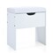 Homeroots 41" White Wood Lighted Mirrored Dresser 691710 - alternate 1