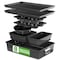 Nutrichef 8-Piece Stackable Nonstick Bakeware Set NCBKSTK3 - alternate 1
