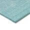 Homeroots 5' X 8' Sky Blue And Teal Blue Ombre Washable Indoor Outdoor Area Rug 588985 - alternate 5
