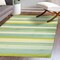 Jonathan Y Duxbury Gradient Ticking Striped Green/Blue 4 ft. x 6 ft. Area Rug LUX102B-4 - alternate 4