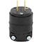 Leviton 15A 125V 2-Wire 2-Pole Rough Use Cord Plug 000-115PR - alternate 2