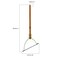 Ames Deluxe Weed Cutter, Double-Edge Serrated Blade, Hardwood Handle 2915300 - alternate 4