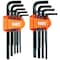 Klein Tools Hex Key Set, L-Style Long, SAE/Metric, 22PC LS22 - alternate 1