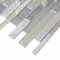 Apollo Tile White 11.8 in x 11.8 in Glass; stone Polished Floor and Wall Mosaic Tile 4.83 sqft/case, 5PK APLCAS88034A - alternate 2