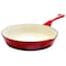 Crock-Pot Crock Pot Artisan 8 in. Round Enameled Cast Iron Skillet in Scarlet Red 111974.01 - alternate 4