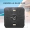 Simple Deluxe Offset Patio Wheels Cantilever Umbrella Base Stand Filled with 220 Lbs Water or 410 Lbs Sand, 33'X3 LGBRLABASESQUARE220 - alternate 4