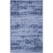 Homeroots 2' X 4' Denim Blue And Navy Blue Abstract Indoor Outdoor Area Rug 545949 - alternate 2