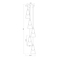 Z-Lite Aimie 5-Light Chandelier, 12 in W x 16 in H, Brushed Nickel 828P7-5R-BN - alternate 2