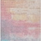 Homeroots 5' X 8' Salmon And Beige Abstract Washable Indoor Outdoor Area Rug 610962 - alternate 3