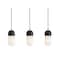Afx Irvine 3-Light Linear Pendant, 120V, 45W, 5 CCT, Black IRVP05LAJUDBKLNR3 - alternate 1