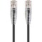 Monoprice Slim Cat6 Utp Cable, 14 ft.Black 13547 - alternate 1