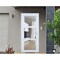 Vdomdoors Front Exterior Prehung FiberGlass Door Clear Glass See-through / Manux 8555 White Silk Clear Glass MANUX8555EXD-WS-W36 x H80-RH - alternate 2
