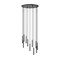 Z-Lite Forest 11 Light Chandelier, Matte Black, 24 In W x 12 In H 919MP12-11R-MB-LED - alternate 4