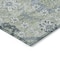 Homeroots 5' X 8' Artichoke Green Denim Blue And Silver Floral Washable Indoor Outdoor Area Rug 588853 - alternate 3