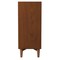 Homeroots 38" Brown Solid Wood Four Drawer Chest 524141 - alternate 8