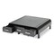 Mind Reader Perch Monitor Stand and Desk Organizer, 13.46in x 12.87in x 2.72in, Black/Silver MONSTA3D-BLK - alternate 6