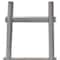 Homeroots 59" Gray Five Step Rustic Weathered Grey Wood Ladder Shelf 379914 - alternate 5