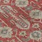 Homeroots 8' Red Beige And Charcoal Round Oriental Washable Indoor Outdoor Area Rug 582130 - alternate 4