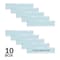 C-Line Products Shelf Label, Plastic, 4"L, PK10 87447 - alternate 2
