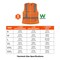Ergodyne Hi-Vis Vest, L, 28 3/10 " L, Orange 22414 - alternate 6