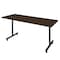 Regency Kobe T-Base Training Seminar Table, 60 in W, 24 in L, Neo Walnut MKTRCT6024NW - alternate 1