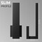 Leeki Outdoor Wall Light L Shape Lamp, Black LKI-1060 - alternate 5