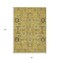 Homeroots 5' X 8' Gold Wheat And Gray Oriental Washable Indoor Outdoor Area Rug 582069 - alternate 4