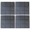 Amerihome Anti-Fatigue Interlocking Rubber Mats, 3 x 3 Ft., PK4 AFM33I4PK - alternate 3
