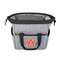 Picnic Time Family Of Brands NCAA Auburn Tigers On The Go Lunch Bag Cooler - Soft Cooler Lunch Box, Heathered Gray 510-00-105-044-0 - alternate 2