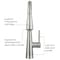 Brondell Jema High Efficiency Touchless Pull Down Kitchen Faucet - Chrome KFS15-CH - alternate 5