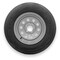 Rubbermaster - Steel Master ST205/75R14 6 Ply 5 On 4.5 Bolt, Silver Wheel Assemblies 599530SIL - alternate 1