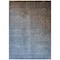Homeroots 5' X 8' Blue and Green Ombre Washable Non Skid Indoor Outdoor Area Rug 563695 - alternate 4