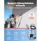 Vevor Stand Airless Paint Sprayer Airless Sprayer with Cart 650W House Exterior RP8623S - alternate 5