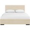 Homeroots Two Piece Beige Upholstered Solid and Manufactured Wood Bedroom Set 569362 - alternate 5