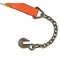 Mytee Products 2inx30ft Orange Ratchet Strap with Chain Anchor 4000 Lbs WLL Hi Abrasion Tie Down RS230AC - alternate 3