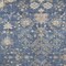 Homeroots 5' X 8' Blue Brown And Beige Floral Washable Indoor Outdoor Area Rug 605456 - alternate 3