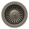 Blanco Color-Coordinated Metal Basket Strainers, Volcano Gray 203441 - alternate 1